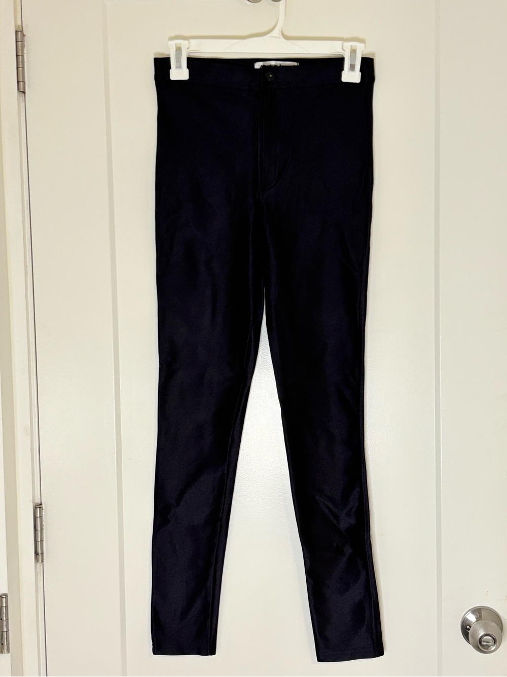 American Apparel Women’s  Black Disco Pants Indie Sleaze 2010s Emo